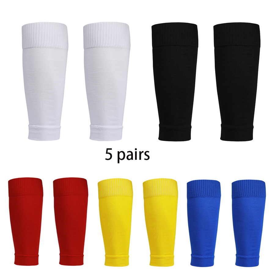 Compression Sleeve Calf - 5 çift erkek Bacak Basketbol Futbol