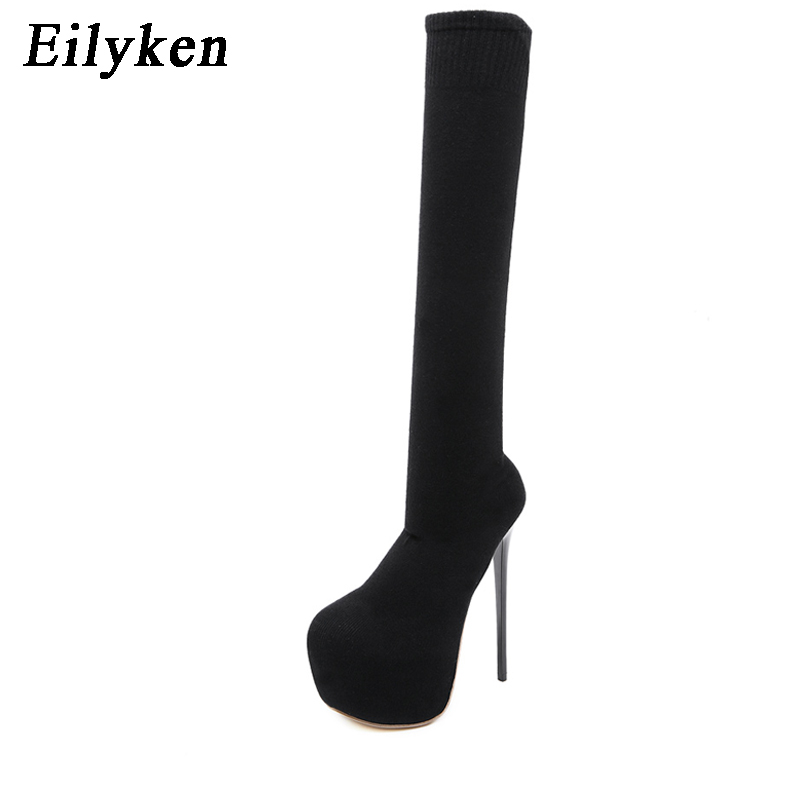 Eilyken 17 CM Platform Topuklu - Knee High Sock Women incelemesi ve fiyatı