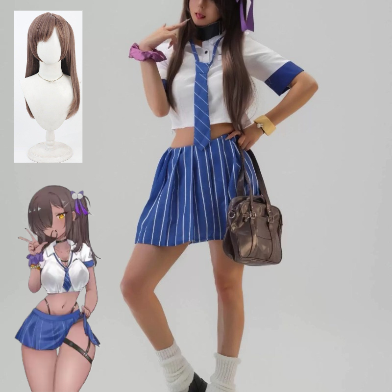 Naga Cosplay Kostüm JK Üniform - Knee High Sock Women incelemesi ve fiyatı