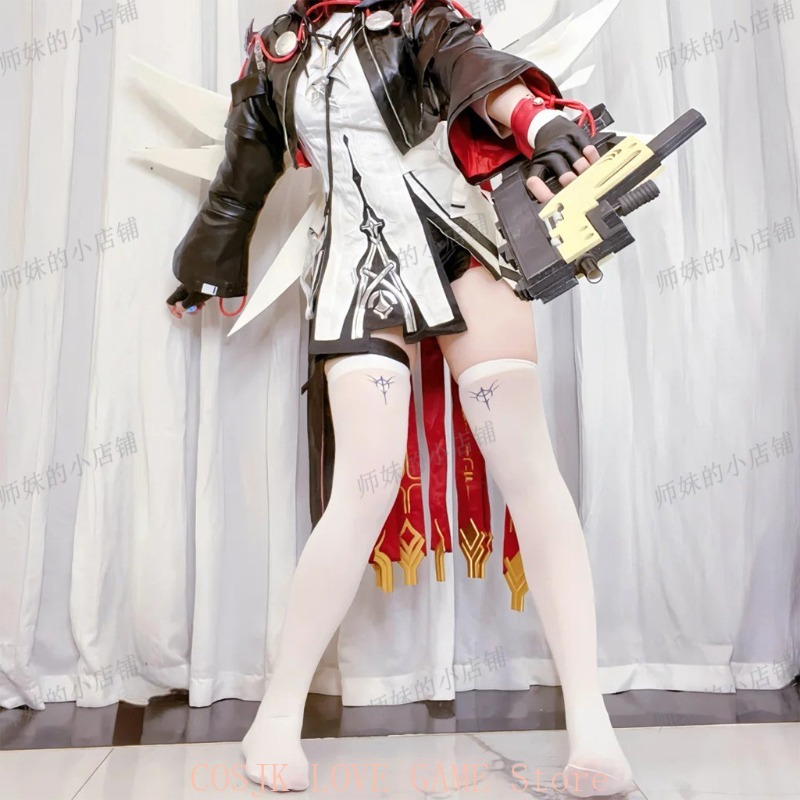 Oyun Arknights Exusiai Yeni An - Knee High Sock Women incelemesi ve fiyatı