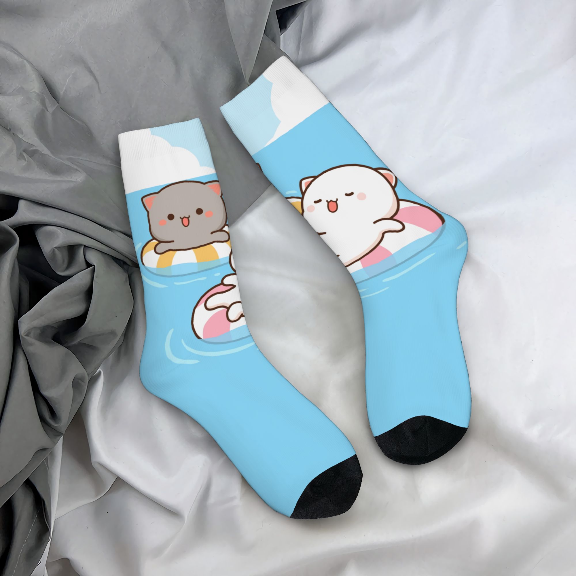 Özel Tasarım Sevimli Mochi Şef - Dress Sock Men incelemesi ve fiyatı